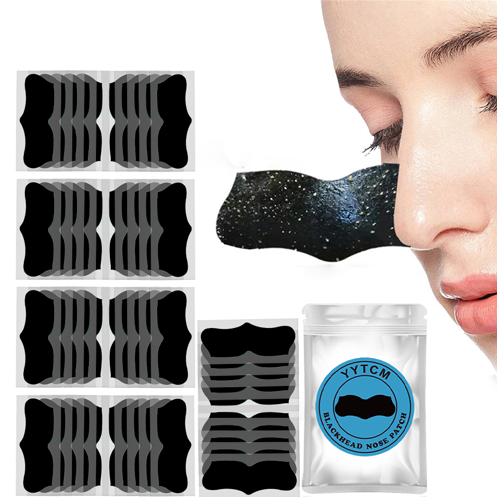 Charcoal Pore Strip - 대형 사이즈 블랙 코 스트립 대나무