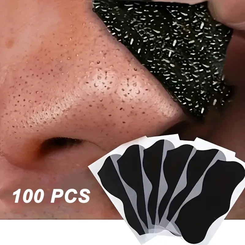 Skincare Viral Tiktok - 10/50/100Pcs 블랙 헤드 리무버 마스크 유니섹스