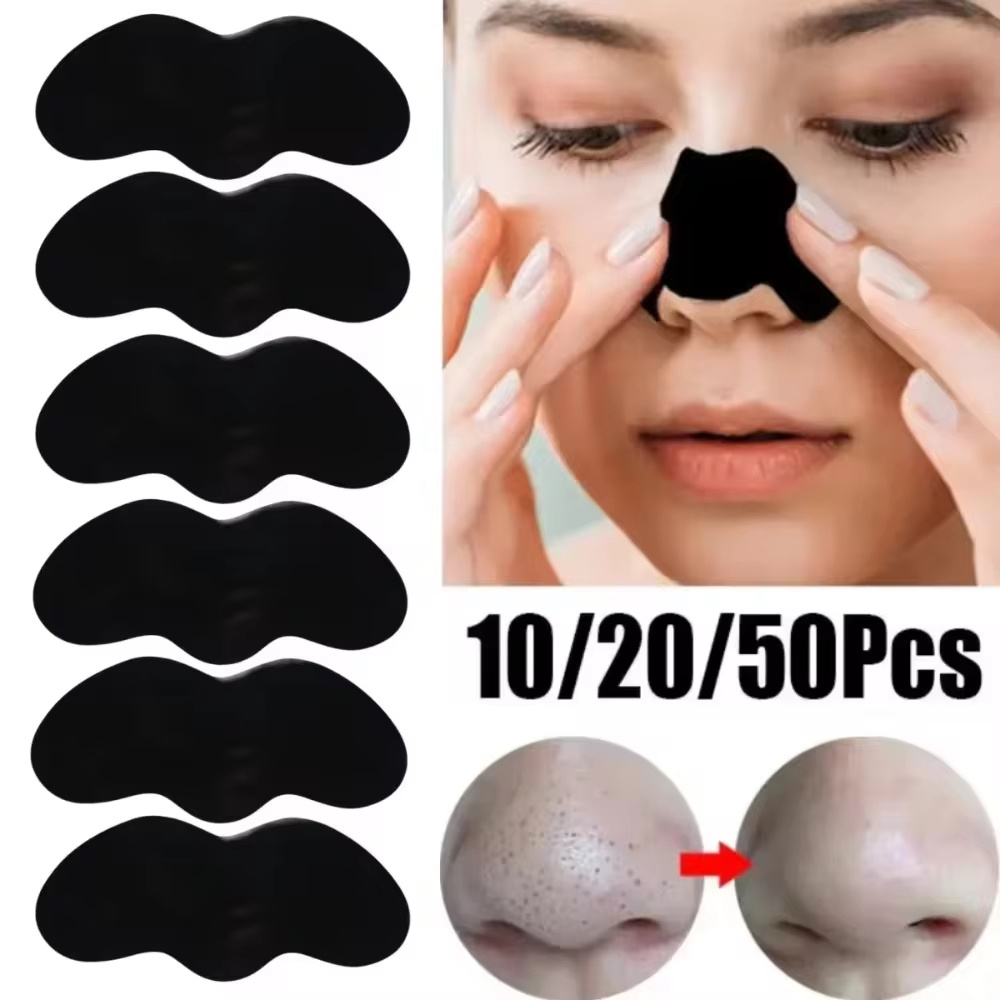 10/20/50/100 조각 딥 클렌징 코 모공 스트립 - Charcoal Pore Strip 리뷰 및 가격