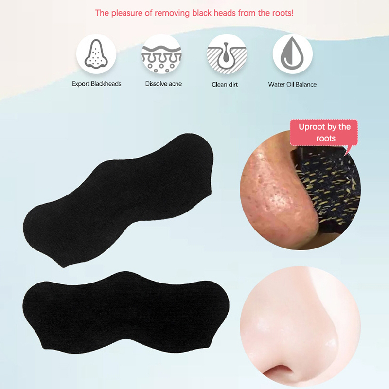 10개입 유니섹스 블랙헤드 제거 마스크 필오프 코팩 딥 - Charcoal Pore Strip 리뷰 및 가격