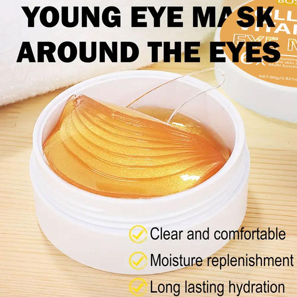 콜라겐 비타민 아이 마스크 60매 (엑스트라 세럼 함유 - Caffeine Eye Serum 리뷰 및 가격