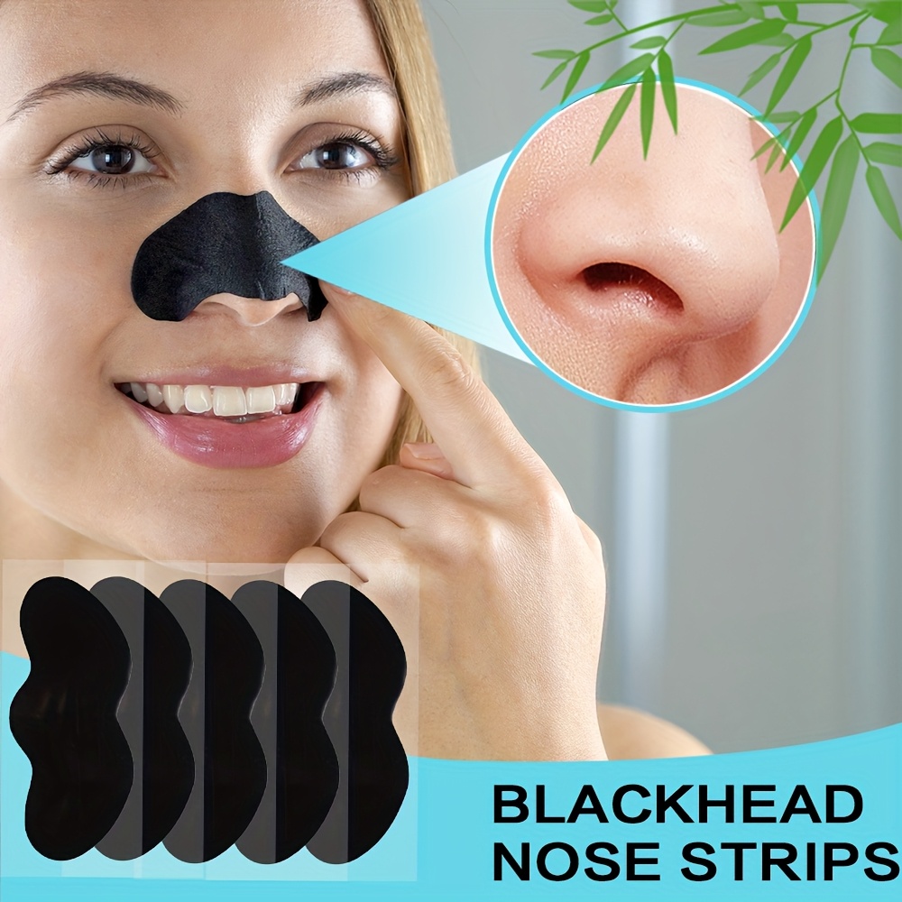 10/20/50/100Pcs 코 모공 블랙 헤드 제거  - Charcoal Pore Strip 리뷰 및 가격