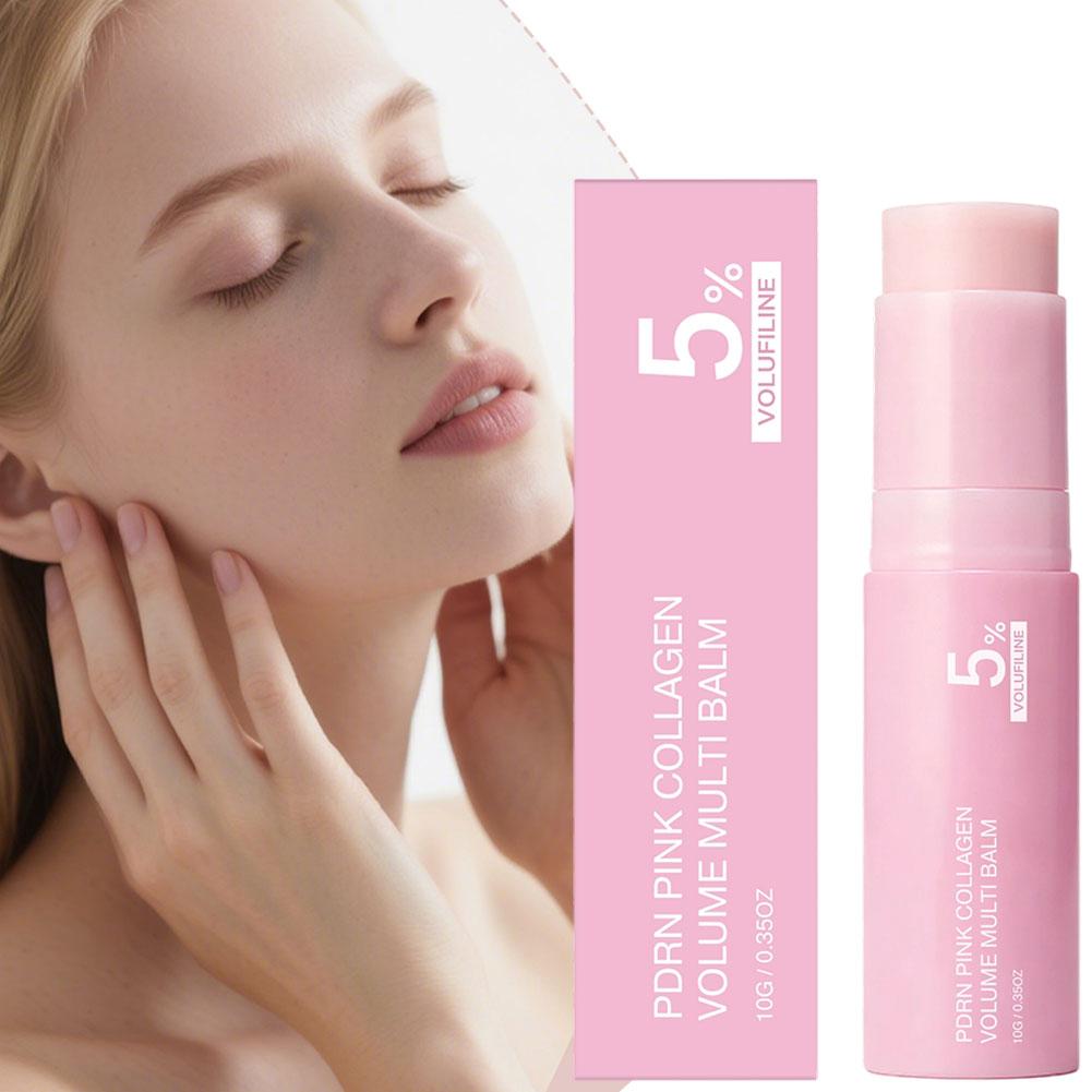 PDRN 핑크 콜라겐 볼륨 멀티 밤 스틱 5% 볼루필린 - Skincare Korea 리뷰 및 가격