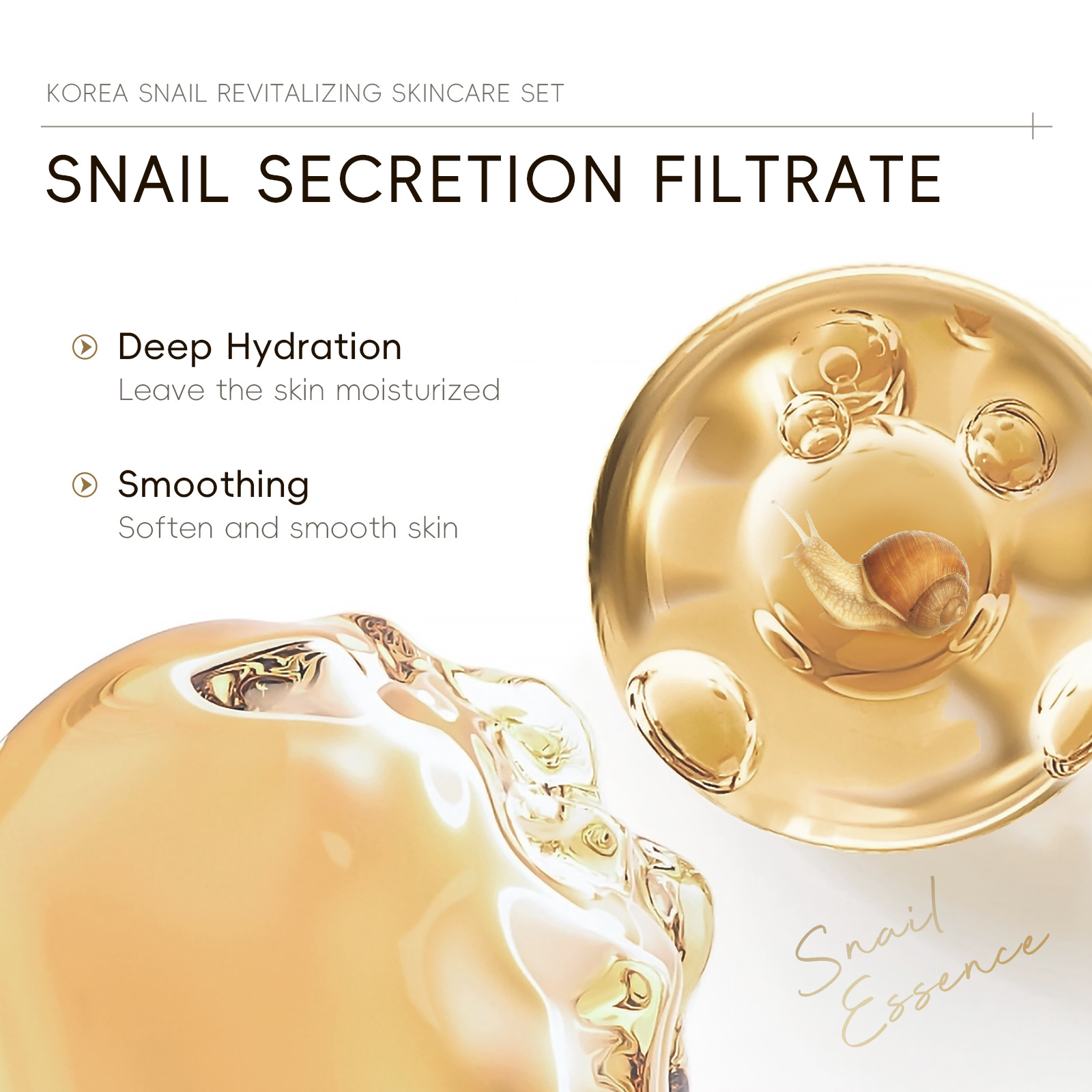 5pcs 박스형 한국 달팽이 스킨 케어 세트 달팽이 페 - Skincare Korea 리뷰 및 가격