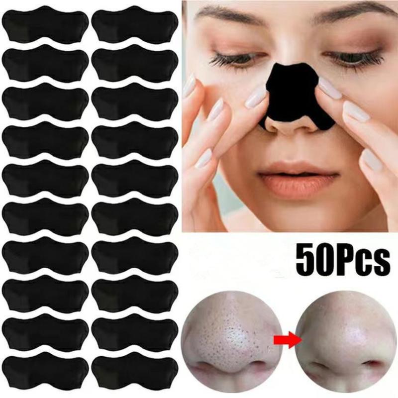 50Pcs 코 블랙헤드 리무버 마스크 수축 모공 트리트 - Skincare Viral Tiktok 리뷰 및 가격