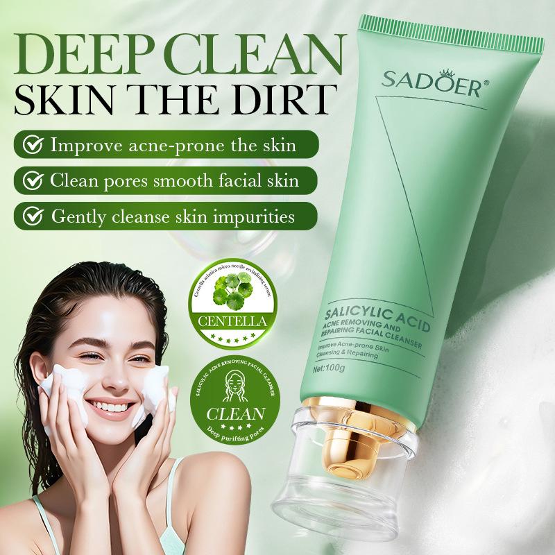 여드름 치료 살리실산 보습 클렌저 순한 페이스 워시 민 - Salicylic Acid Cleanser 리뷰 및 가격