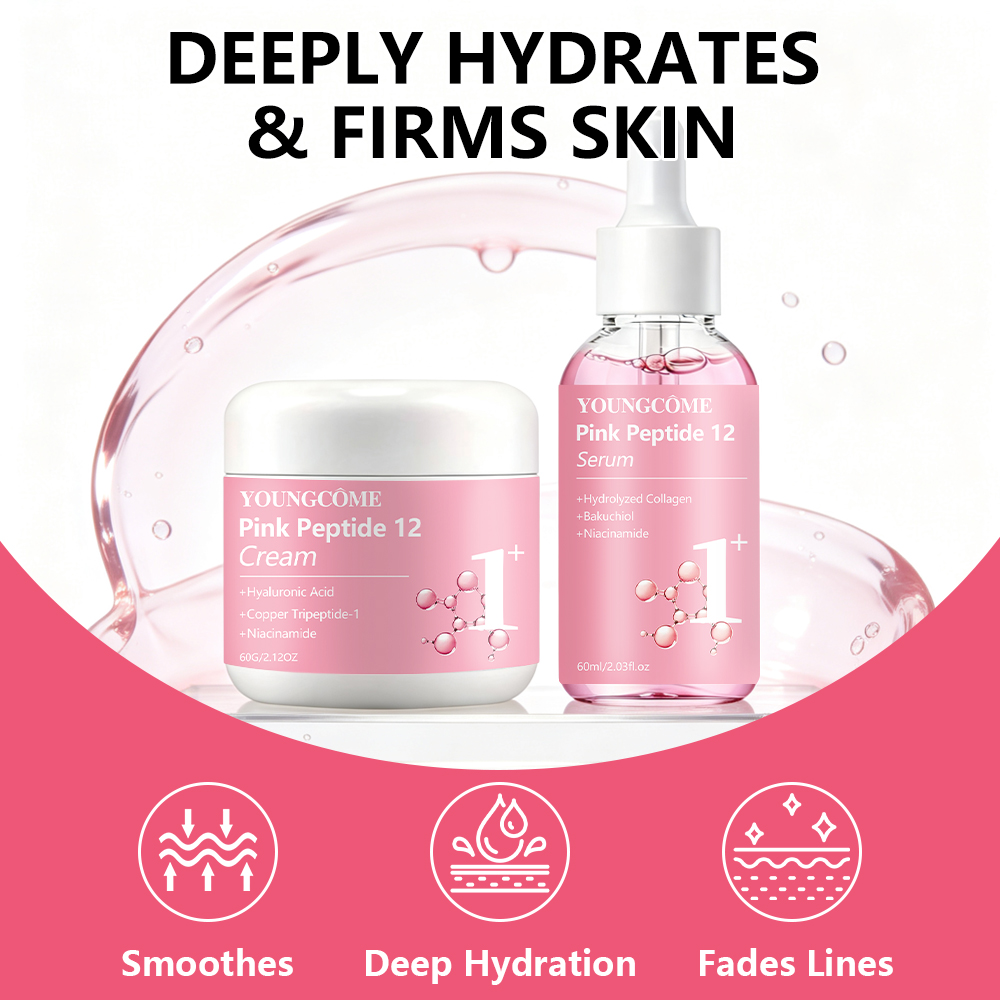 페이스 크림 세럼 세트 YOUNGCOME 핑크 펩타이드 - Skincare Niacinamide 리뷰 및 가격